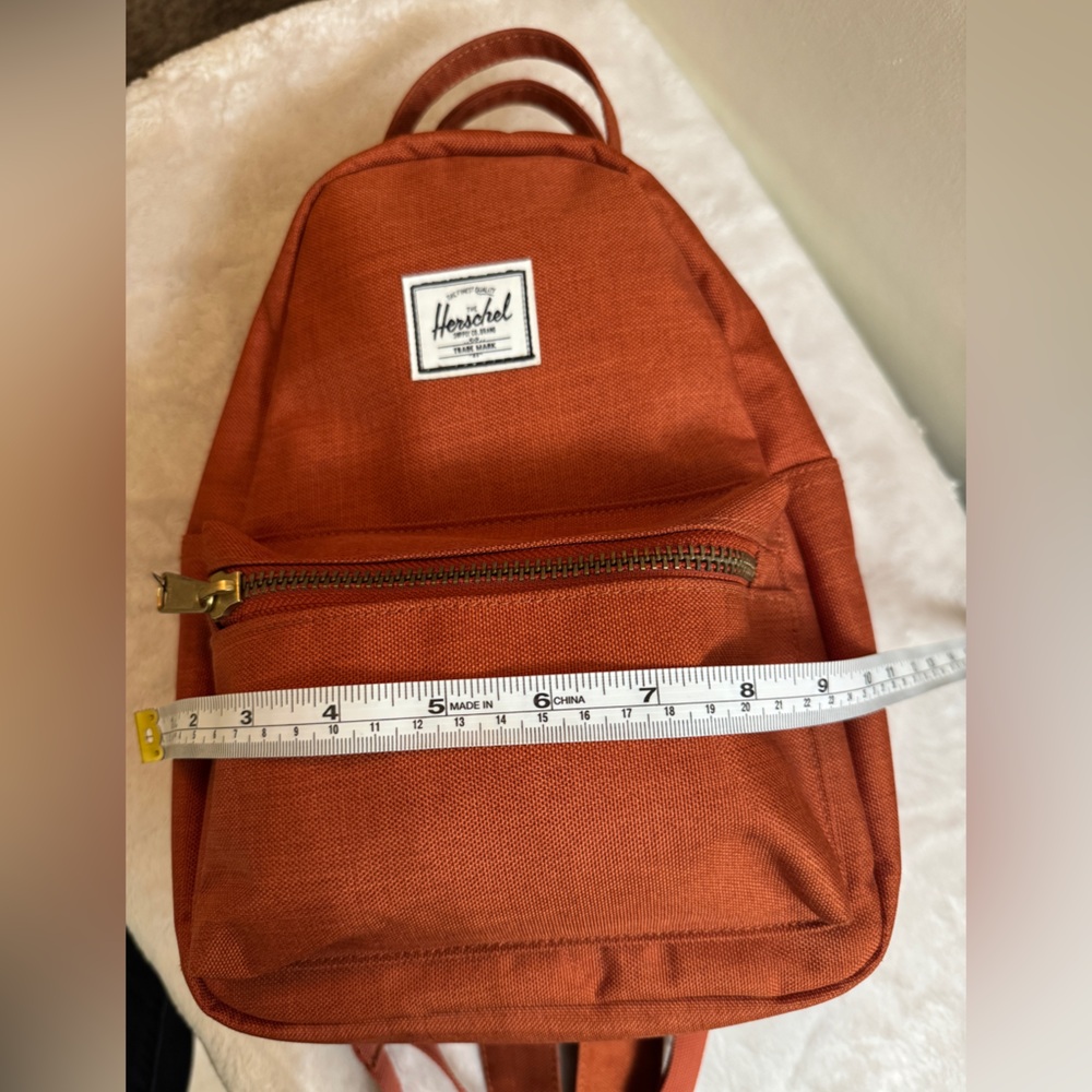 Herschel Nova Mini Backpack – Rust/Orange – Pre-Owned (Great Condition) - Picture 15 of 16